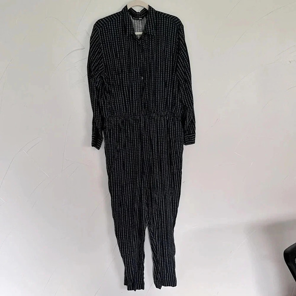 Marimekko Uniqlo Jumpsuit Green Dot EUC XL - Picture 3 of 6